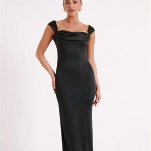 Elegant Black Evening Gown